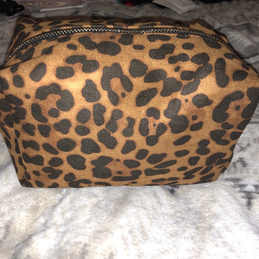 Leopard Cosmetics Bag